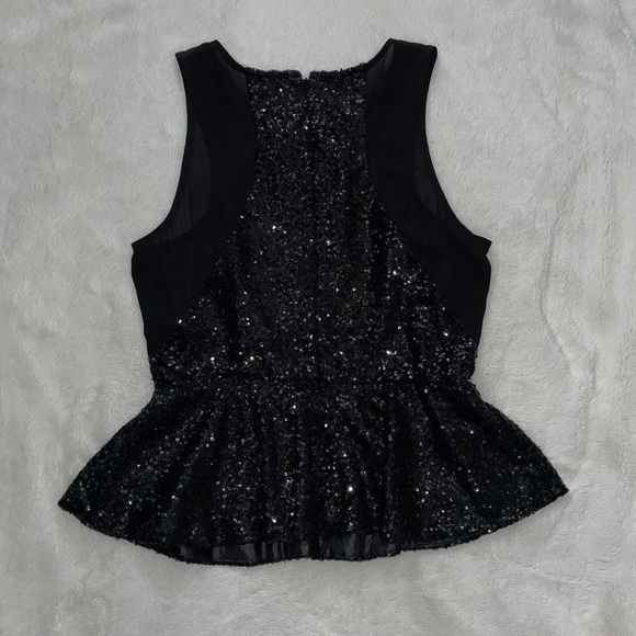 Black foreign exchange top - Picture 3 of 4